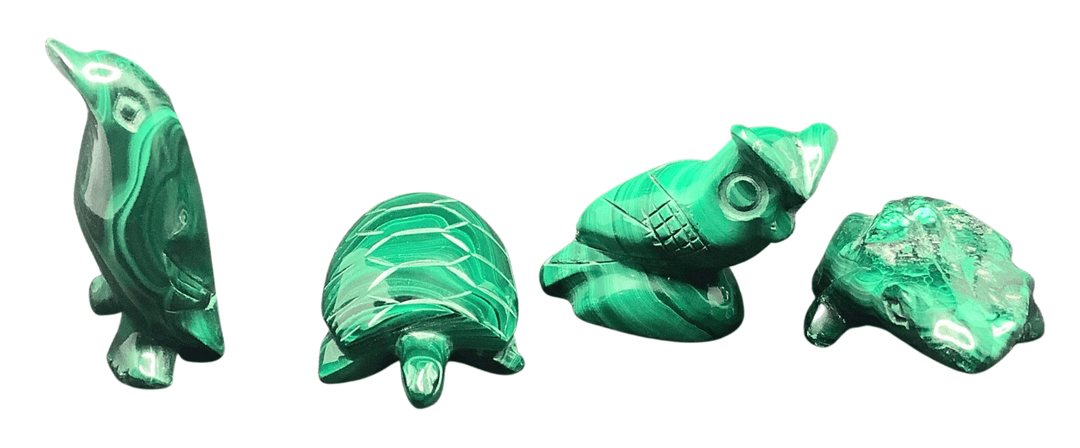 Malachite - Animal Shaped - Polished Stone