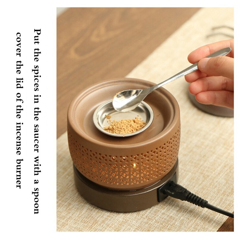 NEW Smokeless Electric Bakhoor| Oud | Essential Oil | Resin Burner