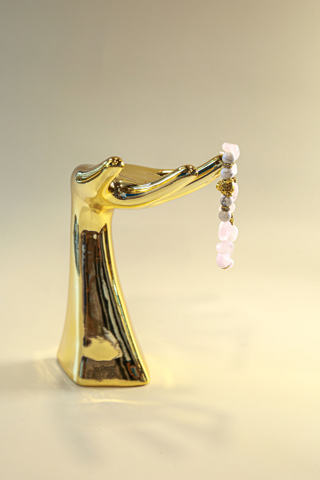 Rose Quartz & Howlite