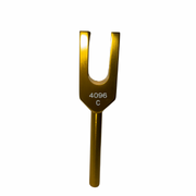 Gold Tuning Fork 4096hz 