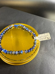 4mm Lapis Lazuli Bracelet 14KGF