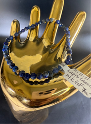 4mm Lapis Lazuli Bracelet 14KGF