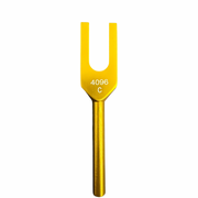 Gold Tuning Fork 4096hz 