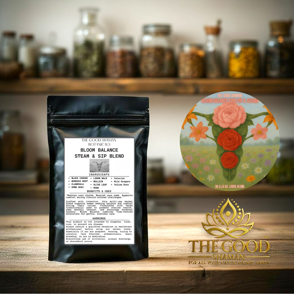 Bloom Balance - Womb Comfort Herbal Sip & Steam Blend