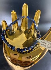 4mm Lapis Lazuli Bracelet 14KGF
