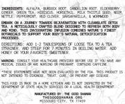 CleanSlate Loose Leaf Tea Blend