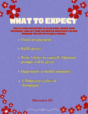 In Bloom - Floral Arrangement Class - 6/27/26