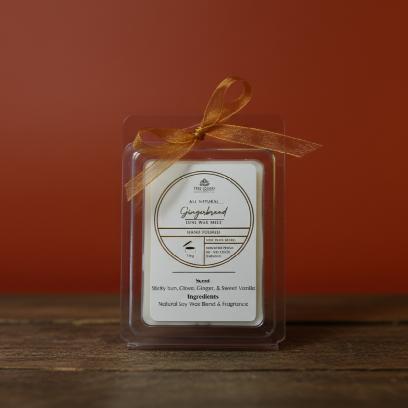 Gingerbread - Luxe Hand Poured Natural Coconut Wax Melts