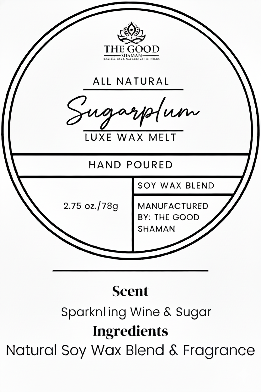 Sugarplum - Luxe Hand Poured Natural Coconut Wax Melts
