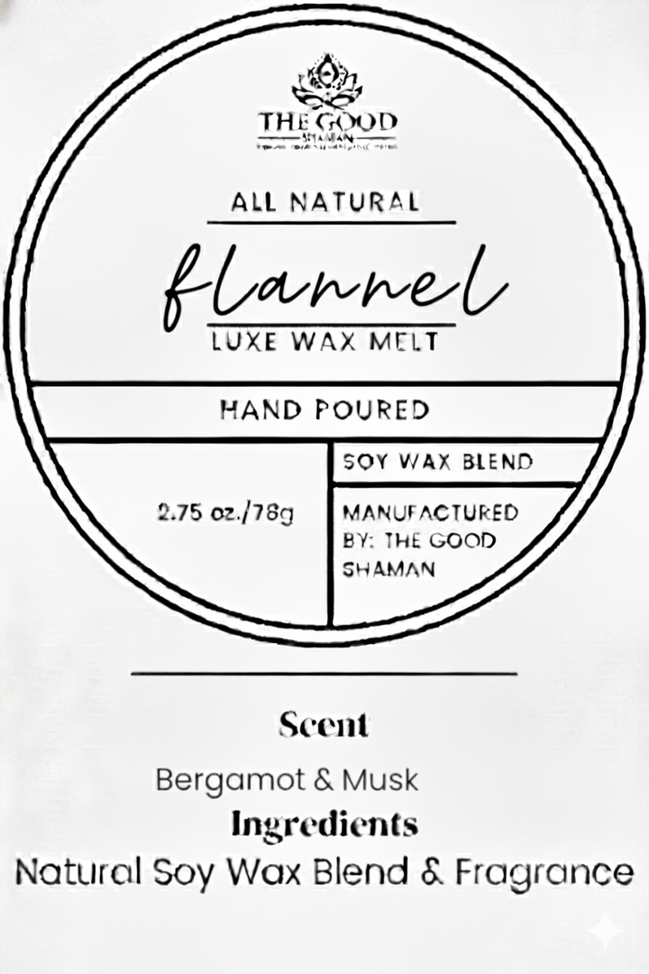 Flannel – Luxe Hand-Poured Natural Soy Wax Melts