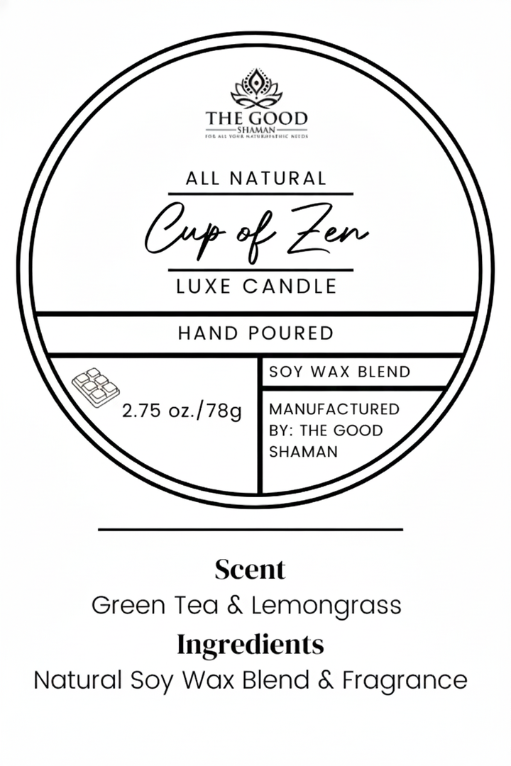 Cup of Zen - Luxe Natural Coconut Wax Candle