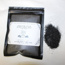 Black Lava Salt - 5oz.