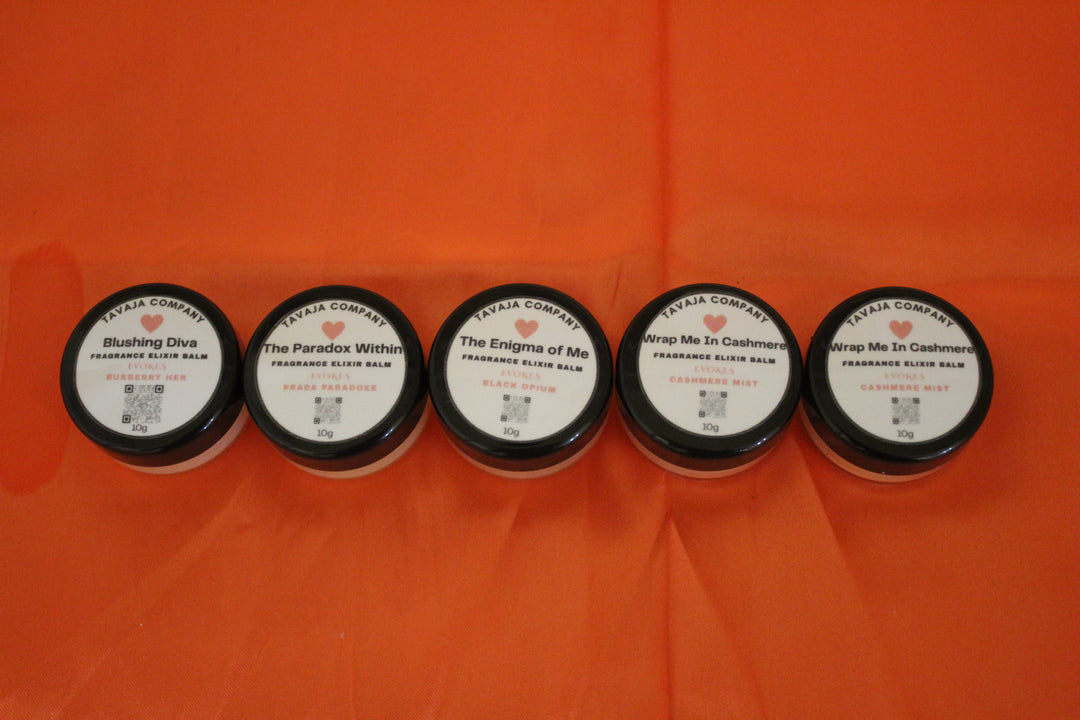 5 Pack Mix and Match - Fragrance Elixir Balms