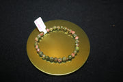 Unakite Crystal Bracelets - 14k GF Spacers