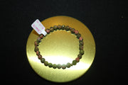 Unakite Crystal Bracelets - 14k GF Spacers