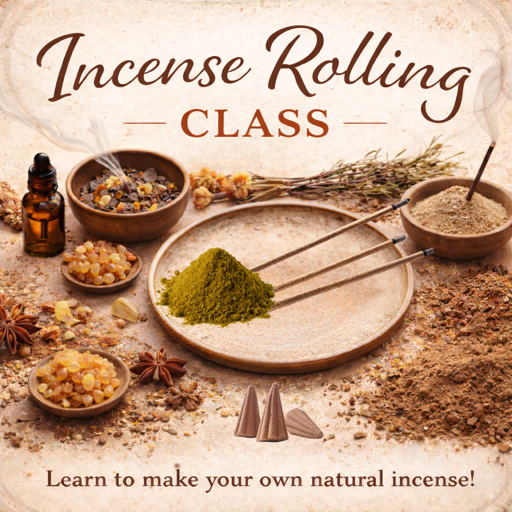Incense & Cones Rolling Class