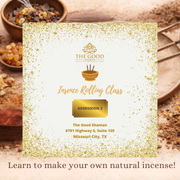 Incense, Cone, & Palo Pop Rolling Class - 6/13/26