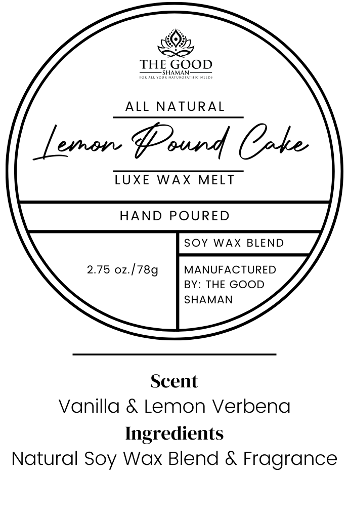Lemon Pound Cake – Luxe Hand-Poured Soy Wax Melts