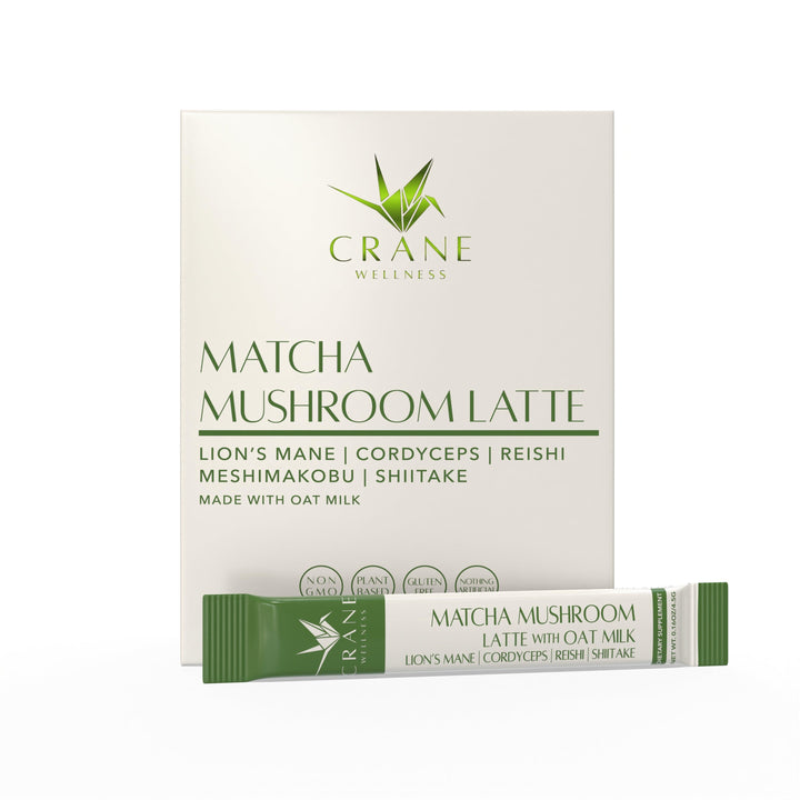 Matcha Mushroom Latte