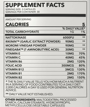 Nattokinase Blend 6,000 FU Cardiovascular Support Capsules