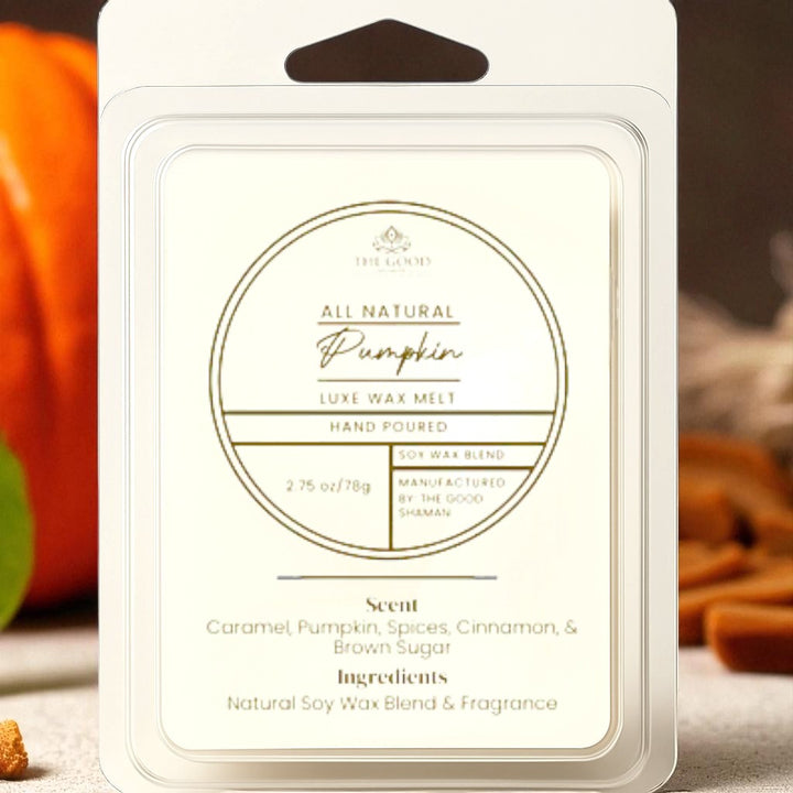 Pumpkin – Luxe Hand-Poured Natural Soy Wax Melts