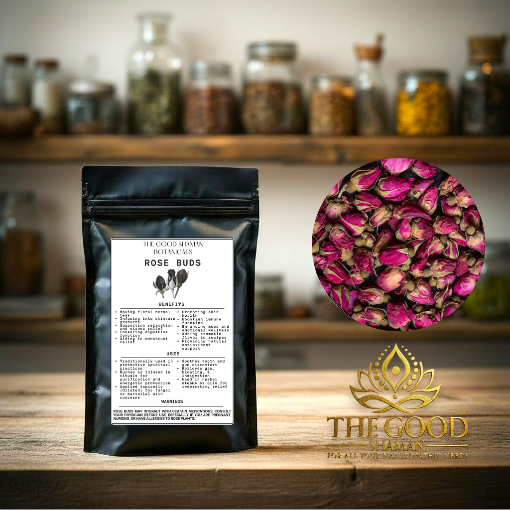 Rose Buds Red Whole (per oz.)