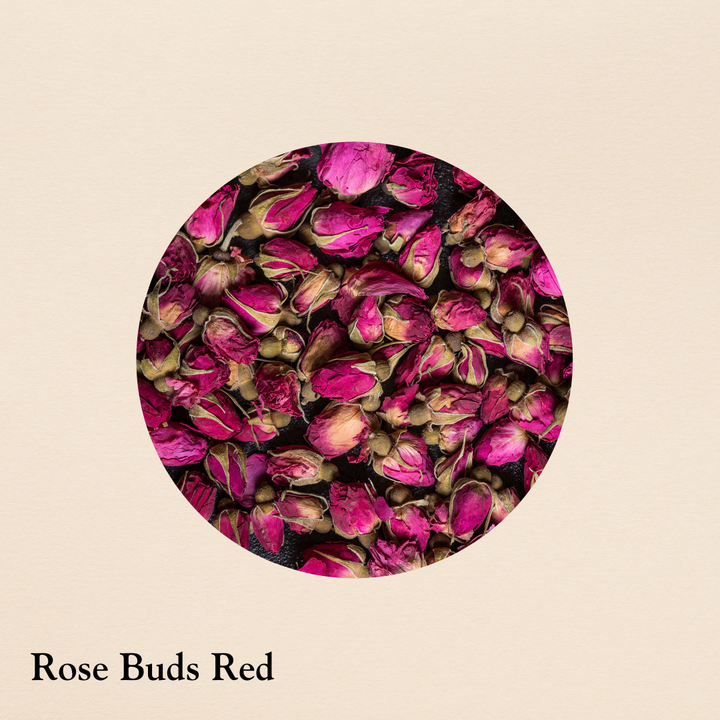 Rose Buds Red Whole (per oz.)