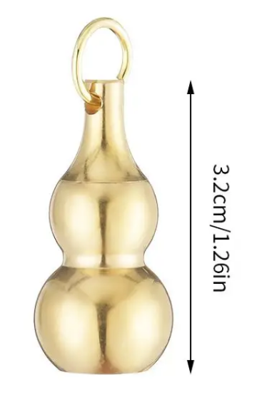 Lucky Brass Gourd Fashion Pendant