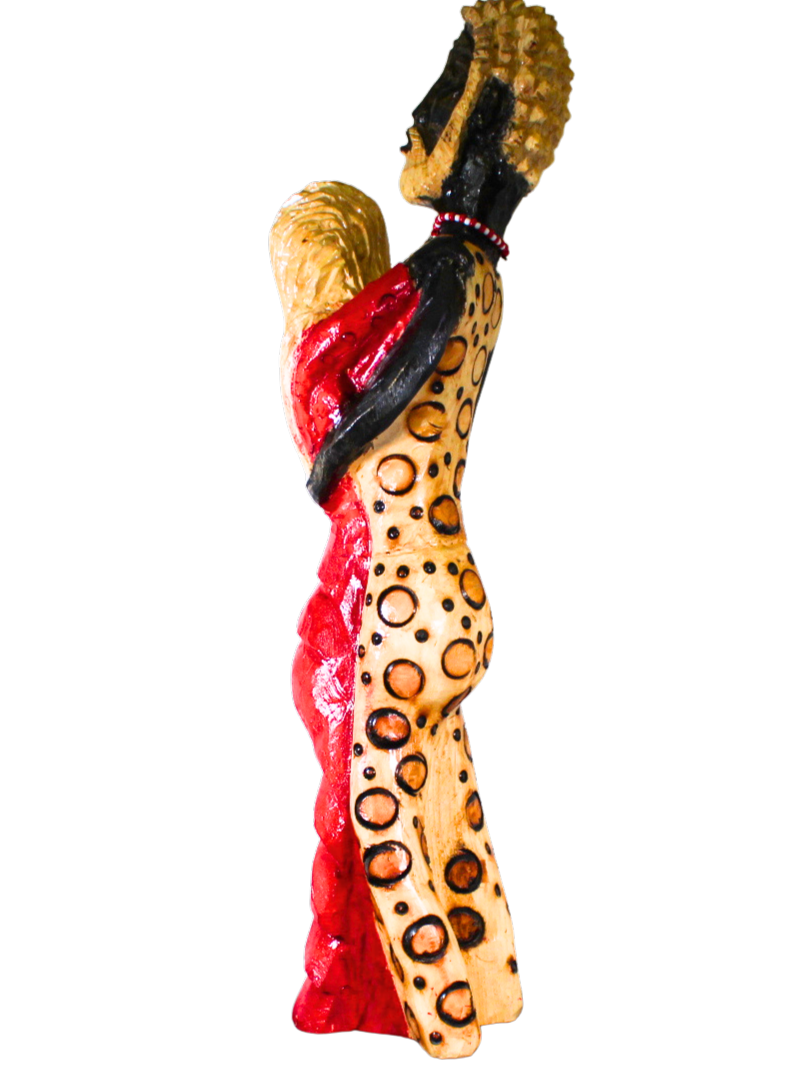 "Shango & Oya" – Reclaimed Wood Sculpture