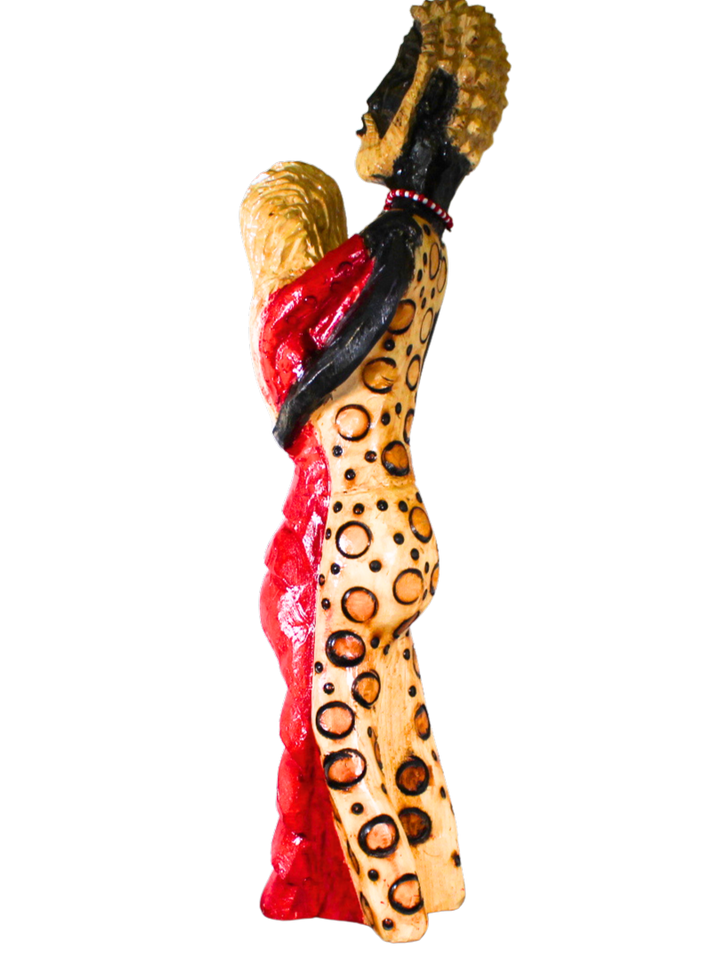 "Shango & Oya" – Reclaimed Wood Sculpture
