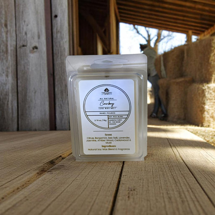 Cowboy - Luxe Hand-Poured Natural Soy Wax Melts