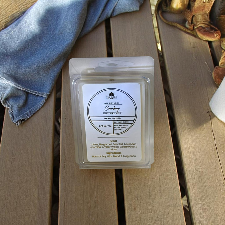 Cowboy - Luxe Hand-Poured Natural Soy Wax Melts