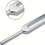128Hz Medical-Grade Tuning Forks - Large Ergonomic Design with Bell Clips for Soothing Ear Massage