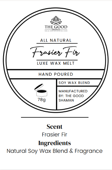 Frasier Fir - Luxe Hand-Poured Natural Soy Wax Melts