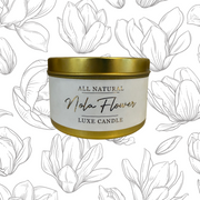 Nola Flower - Luxe Hand-Poured Natural Coconut Wax Candle