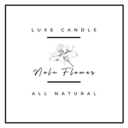Nola Flower - Luxe Hand-Poured Natural Coconut Wax Candle