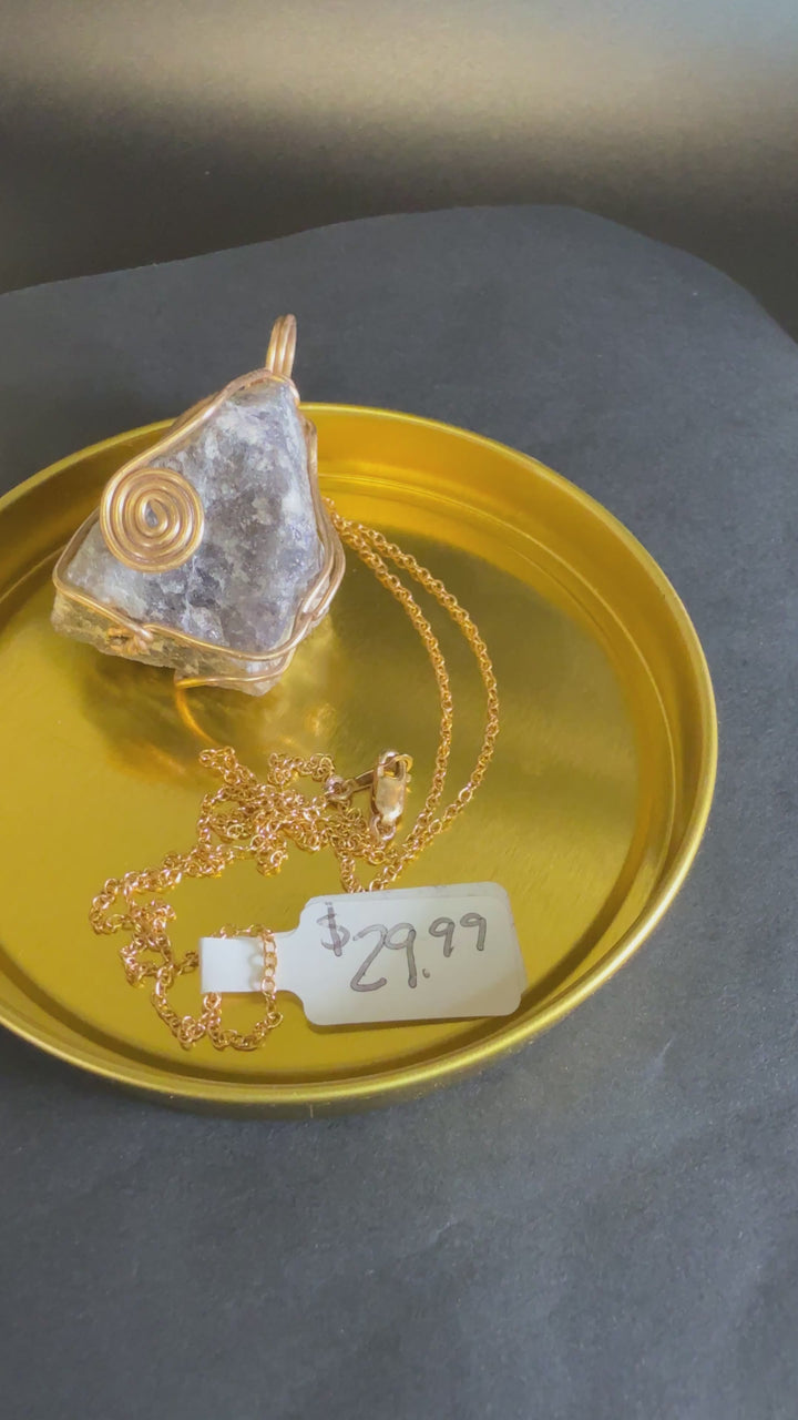 Iolite - 14k Gold Filled Necklace