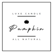 Pumpkin • Luxe Natural Coconut Wax Candle