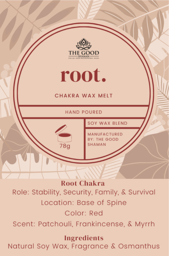 Root Chakra – Luxe Hand-Poured Natural Soy Wax Melts