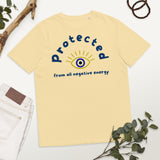 Protected - Evil  Eye Collection - Unisex organic cotton t-shirt