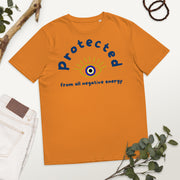 Protected - Evil  Eye Collection - Unisex organic cotton t-shirt