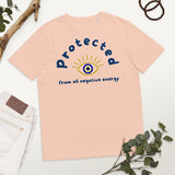 Protected - Evil  Eye Collection - Unisex organic cotton t-shirt