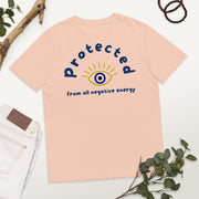 Protected - Evil  Eye Collection - Unisex organic cotton t-shirt
