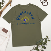 Protected - Evil  Eye Collection - Unisex organic cotton t-shirt