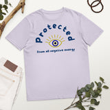 Protected - Evil  Eye Collection - Unisex organic cotton t-shirt