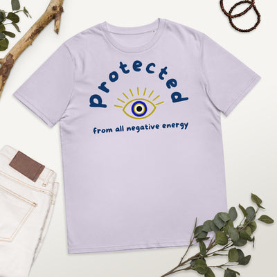 Protected - Evil  Eye Collection - Unisex organic cotton t-shirt
