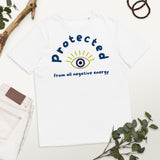 Protected - Evil  Eye Collection - Unisex organic cotton t-shirt