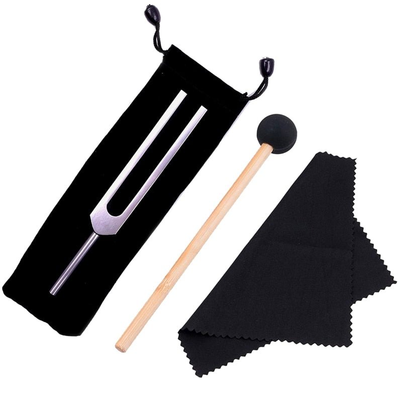 Solar Plexus Tuning Fork 528HZ - Tuner with Mallet Set