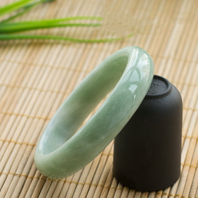 Genuine Natural Green Jade Bangle