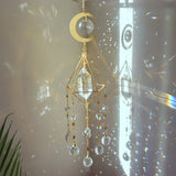 Suncatcher Crystal Glass Wind Chime